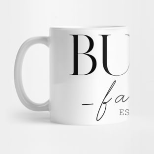 Bunn Family EST. 2020, Surname, Bunn Mug